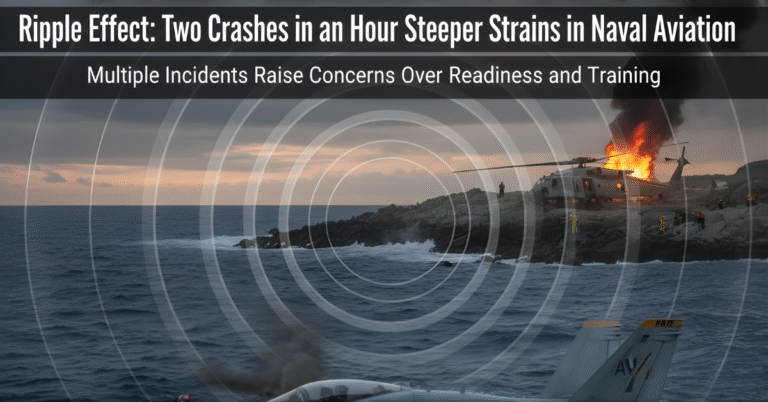 USS Nimitz aircraft crashes
