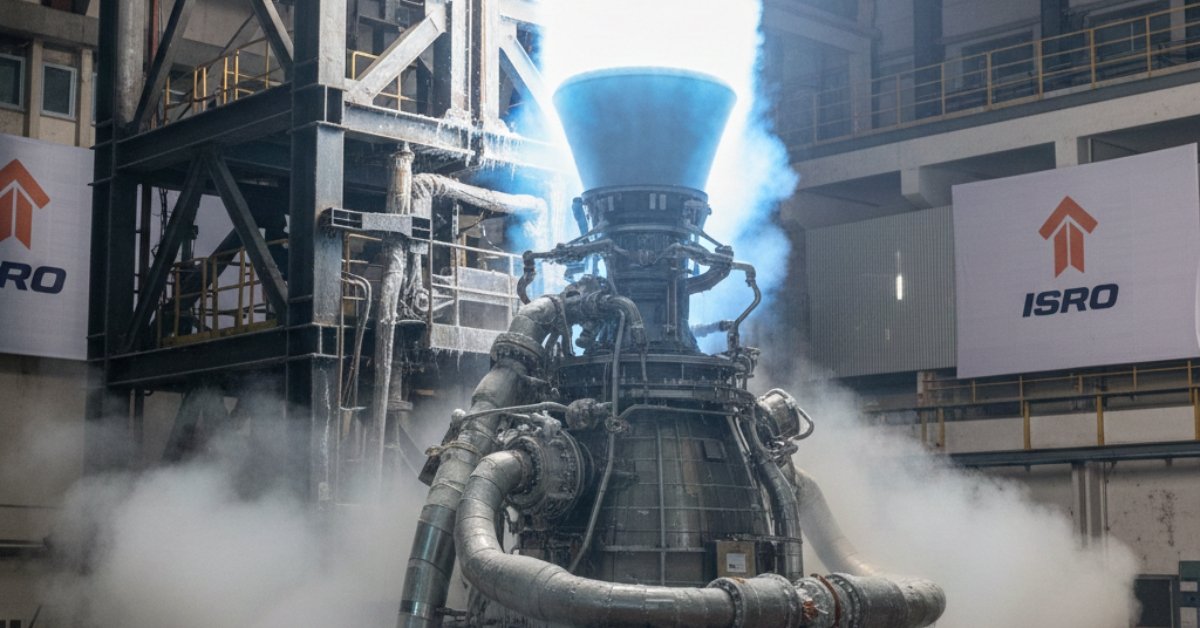 ISRO Achieves Historic Breakthrough: CE20 Cryogenic Engine Successfully Demonstrates Boot-Strap Mode Start for Future Multi-Orbit Missions