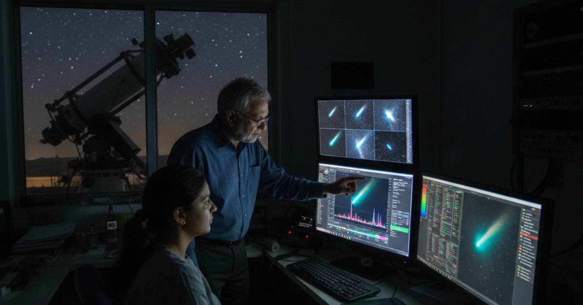 PRL Observes Interstellar Comet 3I/ATLAS Using the 1.2m Mount Abu Telescope: A Deep Look Into a Rare Visitor Beyond Our Solar System