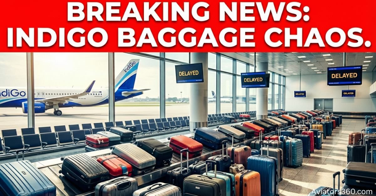 IndiGo Baggage Fiasco: 3,000 Bags Stranded, DGCA Steps In – What Travelers Need to Know
