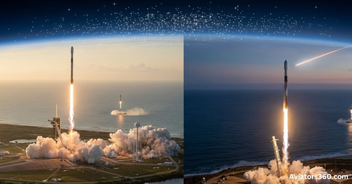 SpaceX Dual Rocket Launch Sets a New Milestone in Modern Spaceflight