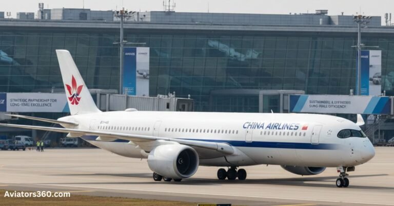 Airbus and China Airlines A350-1000 agreement