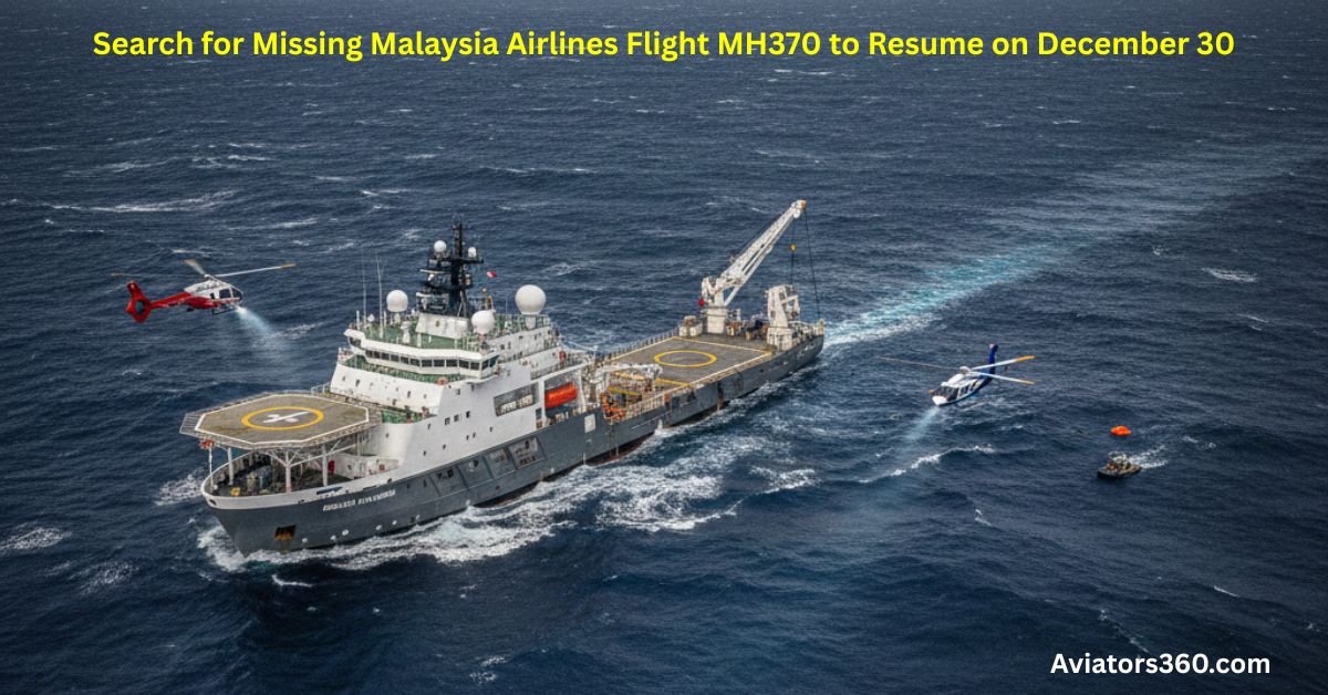 Search for Missing Malaysia Airlines Flight MH370 to Resume on December 30: A New Chapter in a Decade-Long Mystery