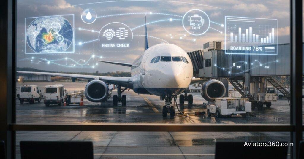 how AI improves flight operations