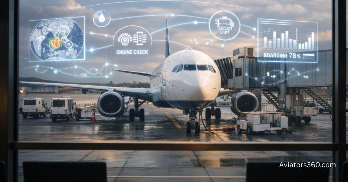 how AI improves flight operations