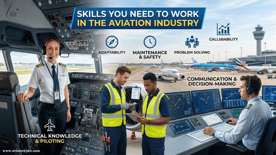 10 Essential Skills You Need to Work in the Aviation Industry (And How to Develop Them)