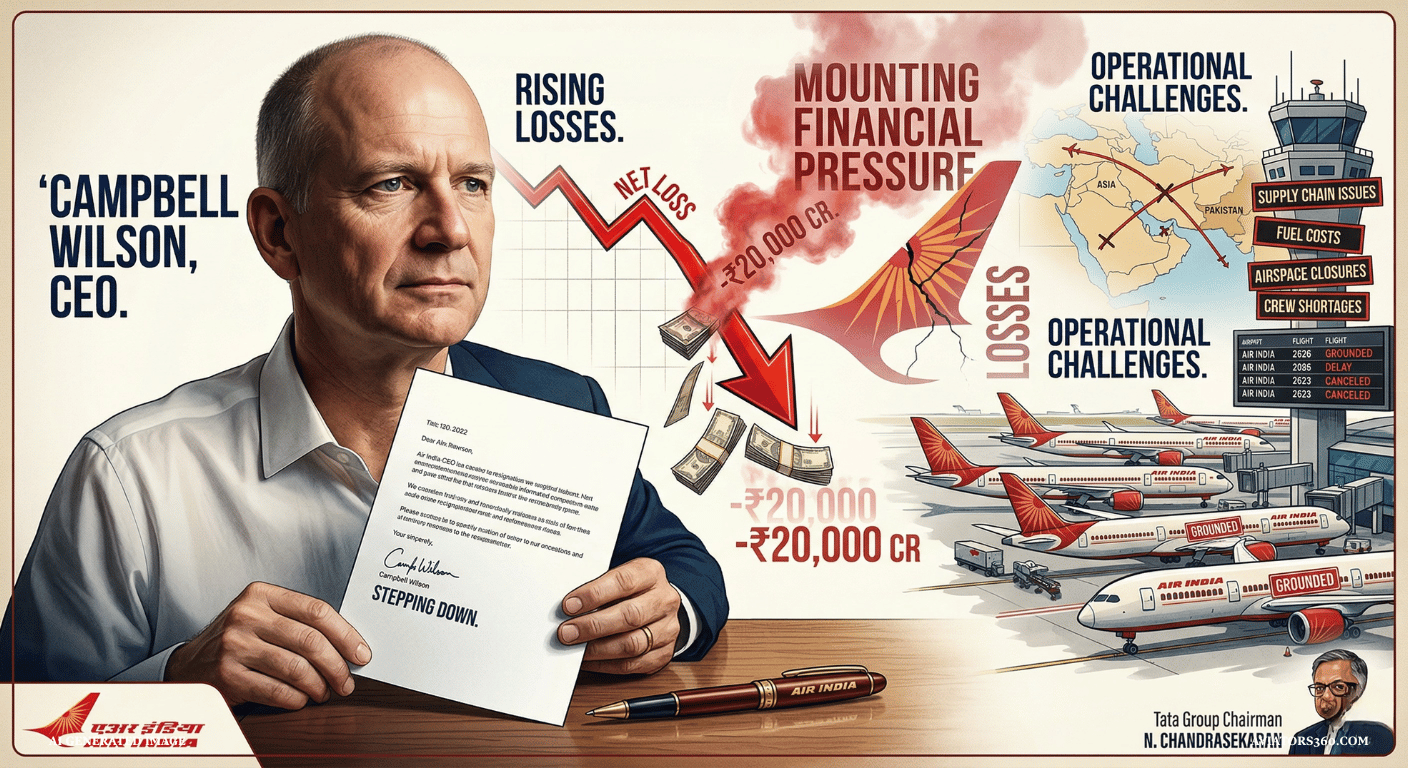 Air India CEO Campbell Wilson Steps Down: A Strategic Shift Amid Rising Turbulence