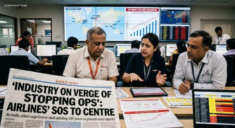 ‘Industry on Verge of Stopping Ops’: Airlines’ SOS to Centre Over ATF Price Crisis