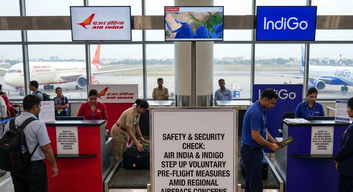 Air India IndiGo enhanced pre-flight safety checks
