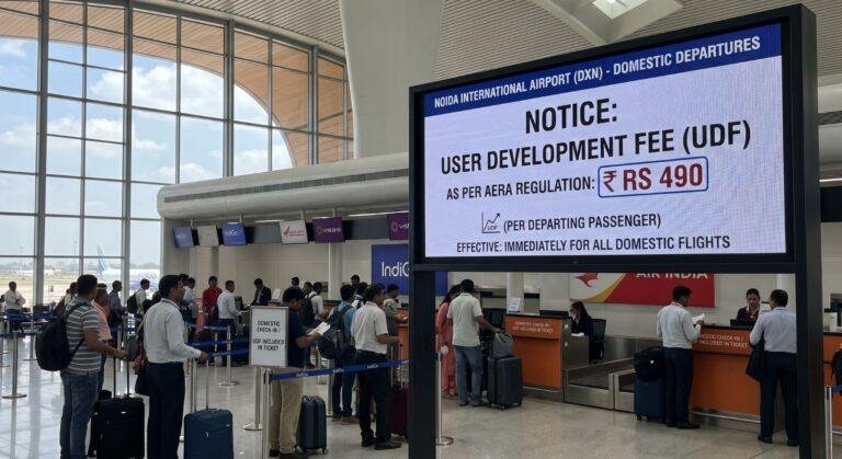 Noida International Airport: Regulator Fixes UDF at ₹490 – A Balanced Takeoff or a Pricing Pitfall?