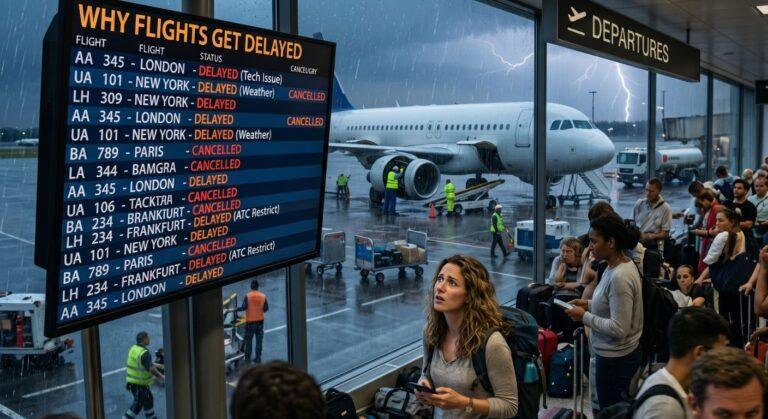 Why Flights Get Delayed: 7 Shocking Reasons Pilots Don’t Tell You
