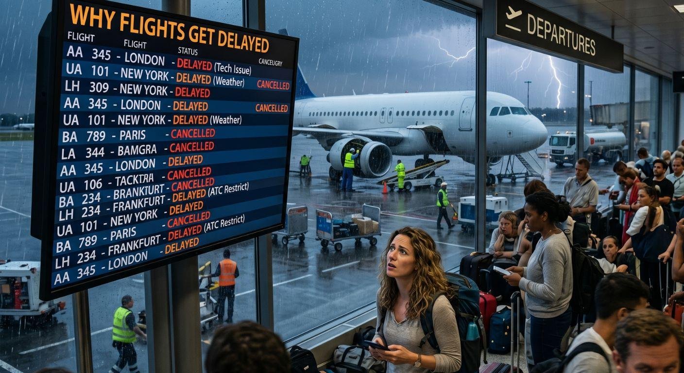 Why Flights Get Delayed: 7 Shocking Reasons Pilots Don’t Tell You