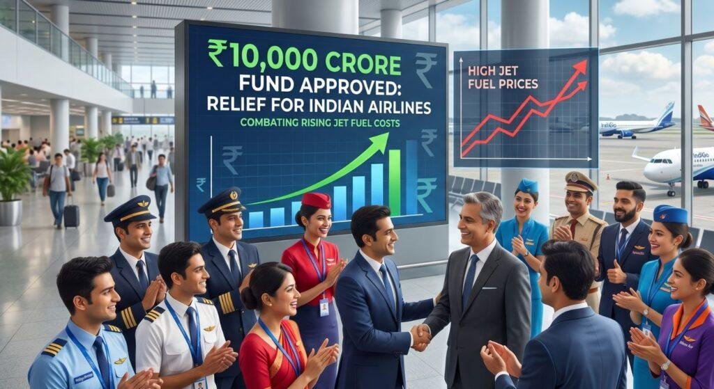 Airlines Hail ₹10,000 Cr ATF Fund as Jet Fuel Costs Surge
