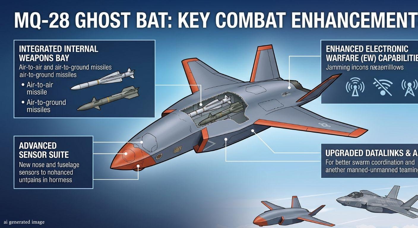 MQ-28 Ghost Bat to Receive Key Combat Enhancements: What We Know