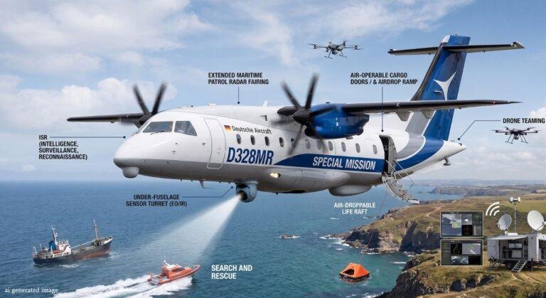 Deutsche Aircraft Targets Special Mission Market with D328MR – Full ILA 2026 Reveal