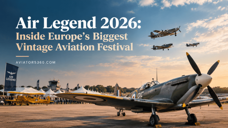 Air Legend 2026: Inside Europe’s Biggest Vintage Aviation Festival