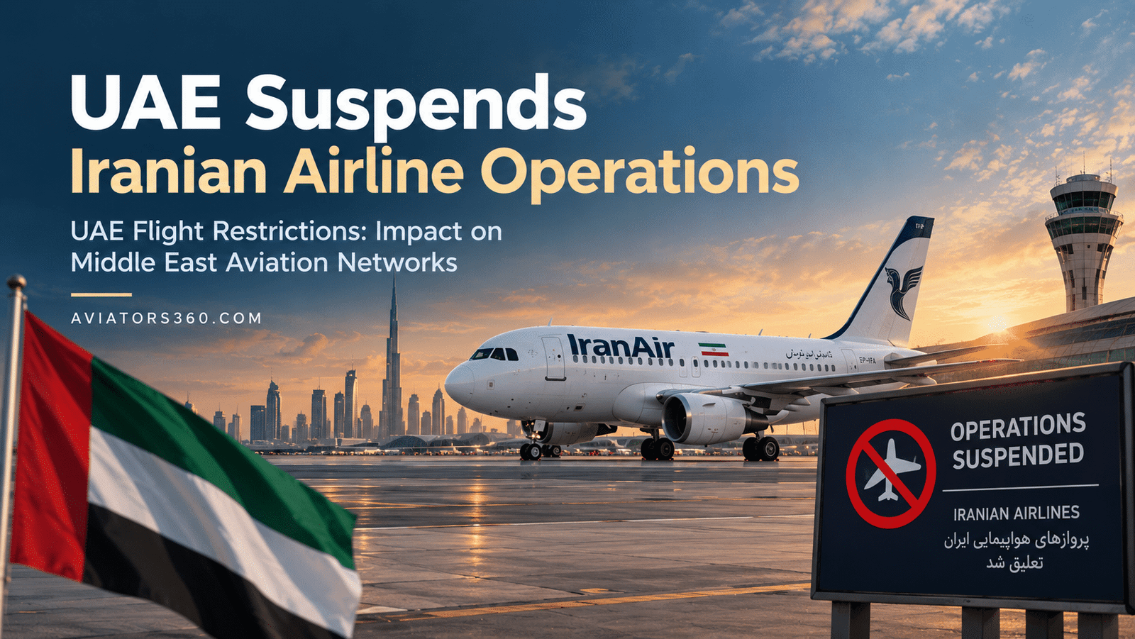UAE Flight Restrictions: Impact on Middle East Aviation Networks