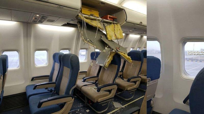 Why Did the Ceiling of a Sepehran Boeing 737 Collapse? What We Know About the Mashhad Incident